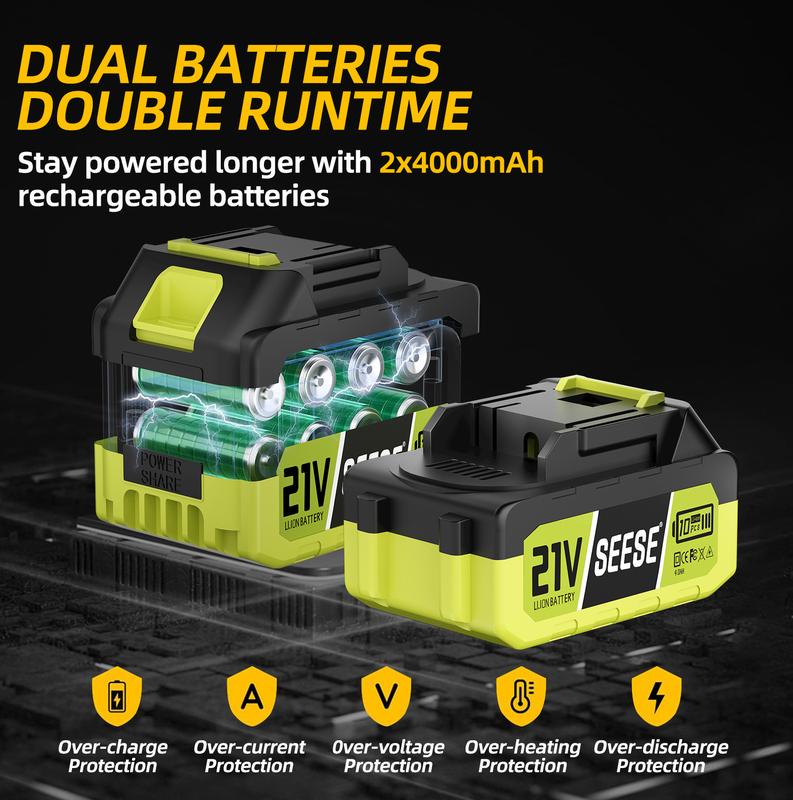 2 in 1 Mini Chainsaw with 6-15ft Pole