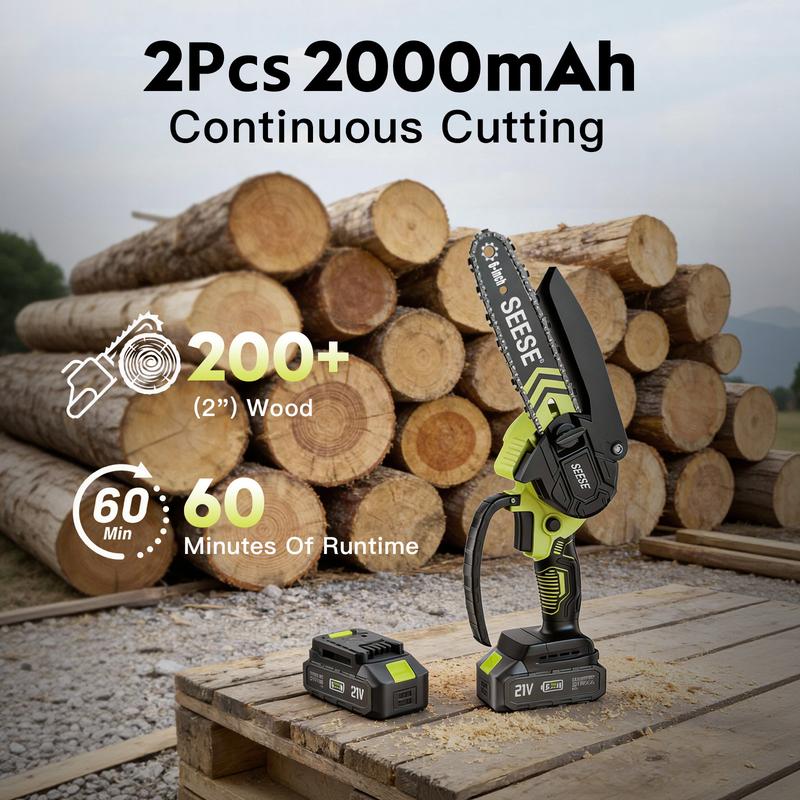 SEESE Cordless Mini ChainSaw