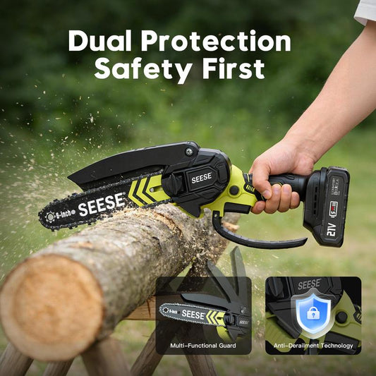 SEESE Cordless Mini ChainSaw